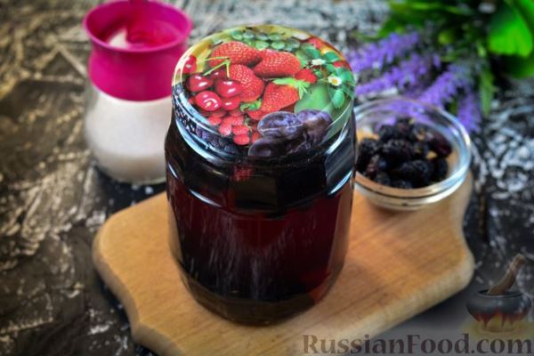 Компот из шелковицы на зиму