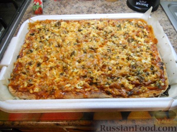 Пицца любимая