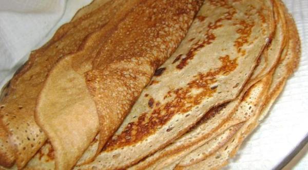 Блины из ржаной муки