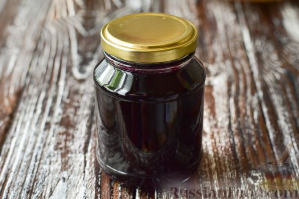 Джем из чёрной шелковицы (на зиму)