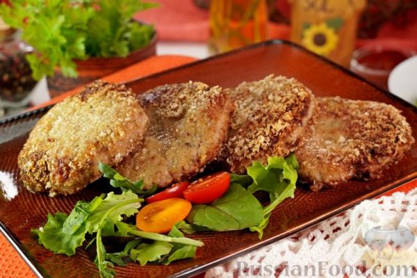 Мясные котлеты с тмином и майораном