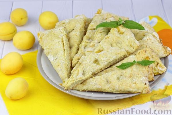 Сконы с абрикосами