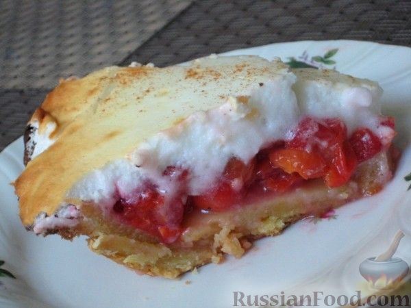 Пирог с вишнями (по-канадски)